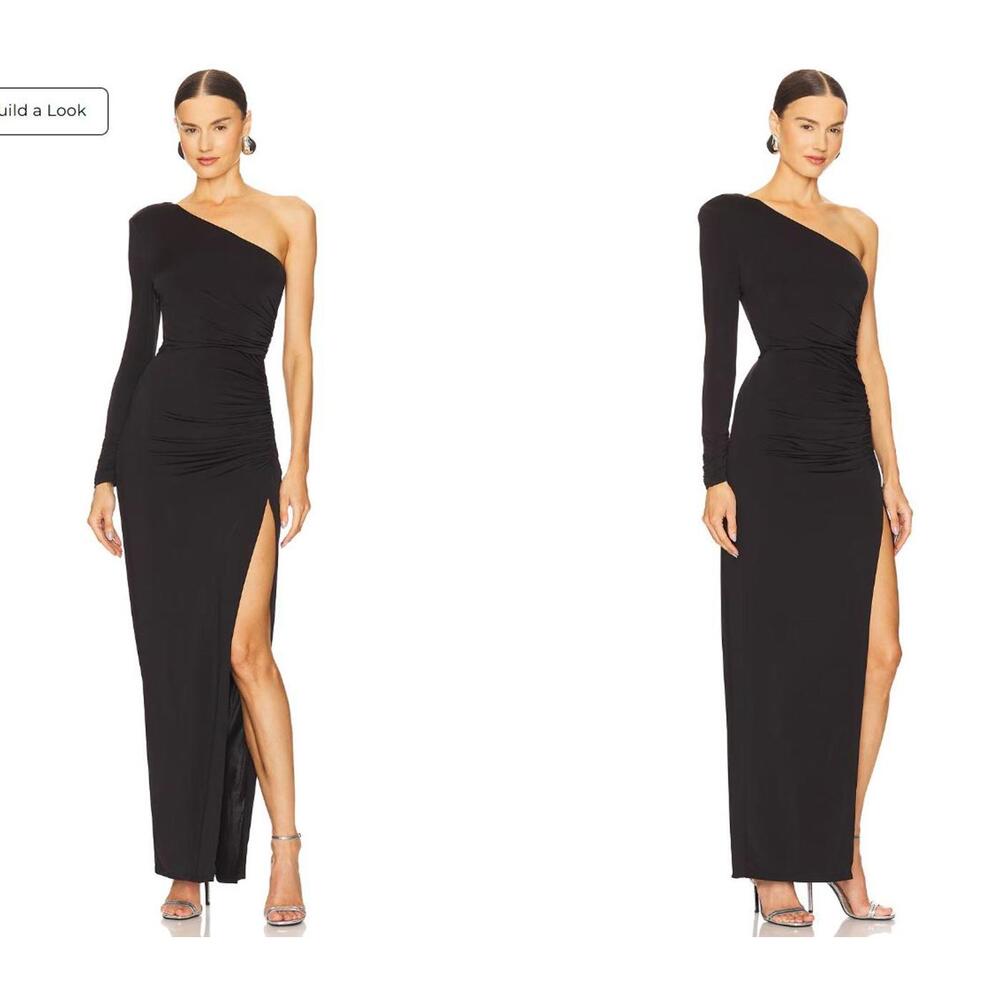 Michael Costello x REVOLVE Gilly Maxi Dress in Black